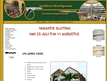 Tablet Screenshot of jachthuisnoordgouwe.nl